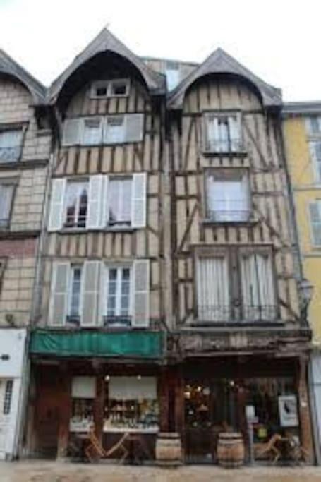 Cocoon Standing - Coeur Historique De Troyes Apartment Екстериор снимка